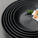 Axyaa Melamine Dinner Plate Set | Imitation Porcelain | Restaurant Tableware