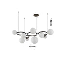 Nordic Minimalist Magic Bean Pendant Lamp for Living Room by Axyaa