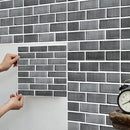 Axyaa Thicker Marble 12"x12" Self-Adhesive Tile Backsplash - Pack of 10/20