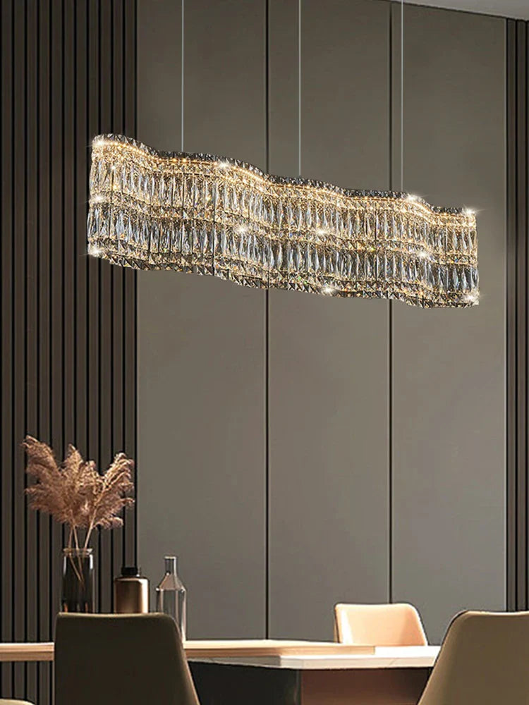 Modern Luxury Crystal Chandelier for Bedroom and Living Room - Axyaa Luxury Lighting