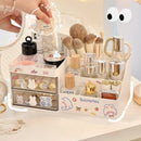 Axyaa Bunny Desk Organizer Office Rack Storage Drawer Pen Holder Cute Kawaii Box