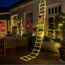 Axyaa Climbing Santa LED Light Strip with 8 Modes for Home Window and Tree