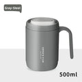 Axyaa Grey Creative Coffee Cup Large Capacity Portable Drinking Mug
