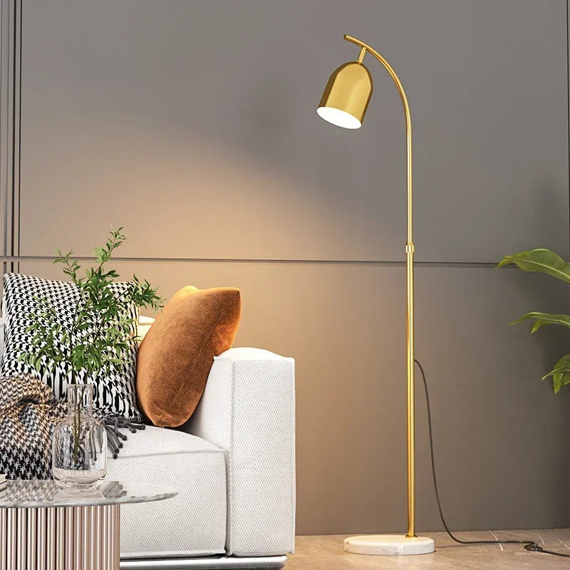 Axyaa Nordic LED Floor Lamp - Modern & Simple Living Room Bedroom Decor