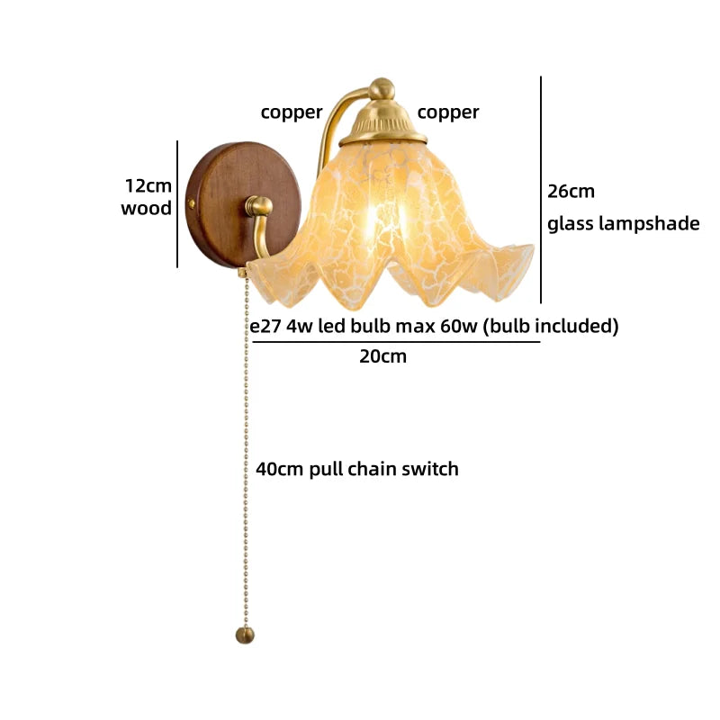 Axyaa Shells Resin LED Wall Lamp for Home Decor and Interior Design