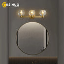 Axyaa Gold Crystal Vanity Light with G9 Socket for Bathroom, Bedroom, Hallway
