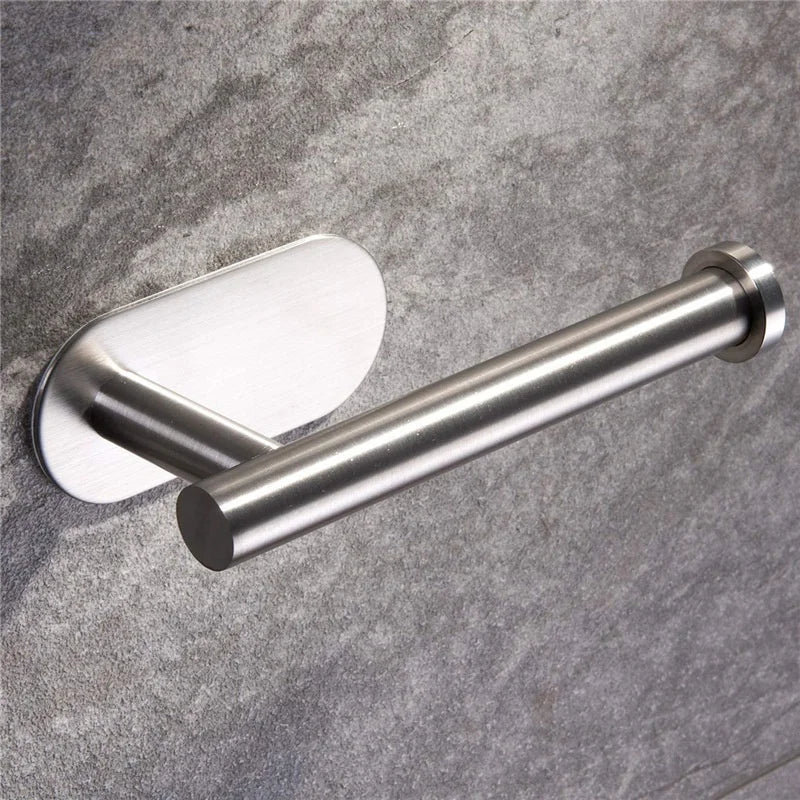 Axyaa Stainless Steel Toilet Paper Storage Bracket for Bathroom Essentials