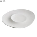 Axyaa Ceramic Serving Plate Set for Molecular Cuisine Kitchen Tableware