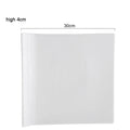 Axyaa White Ceramic Steak Plate - Molecular Cuisine Tableware