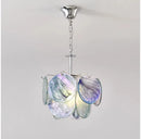 Axyaa Colored Glass French Pendant Light