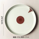 Axyaa Ceramic Steak Sashimi Dessert Pasta Serving Plates, Restaurant Tableware