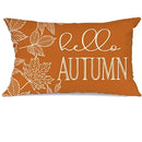 Axyaa Fall Pumpkin Maple Leaf Pillowcase Decoration - 40X60cm