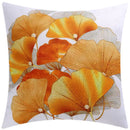 Nordic Leaves Pattern Cushion Covers for Home Decor by Axyaa