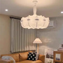 Axyaa Zeppelin Silk Pendant Light: Designer Unique Wabi Sabi Lamp for Living Room or Bedroom