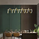 Axyaa LED Chandeliers Indoor Ceiling Lamp Modern Living Room Hanging Lights