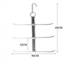 Axya Stainless Steel BBQ Roast Hook Rack Needle Set for Meat Chicken Beef Duck Suckling