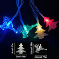 Christmas Snowflake Star Lights by Axyaa - Festive Wedding Garden Home Decor