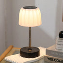 Axyaa Adjustable Height Rechargeable Table Lamp, Portable Wireless Touch Night Light.