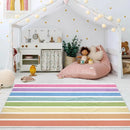 Axyaa Rainbow Cartoon Soft Carpet: Cute Bedroom & Living Room Decor Plush Mat