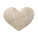 Axyaa Rabbit Hair Plush Pillow for Living Room Sofa and Car Cushion