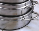 Axya Multilayered Steamer Rack Insert With Holder