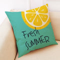 Axyaa Summer Linen Pillowcase for Home and Office Decoration