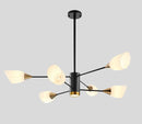 Axyaa Nordic LED Tree Branch Chandelier Gold Art Decoration Light