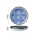 Axyaa Ceramic Tableware Collection: Kiln Changes Salad Dessert Plates Pasta Soup Molecular Dish