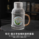 Axyaa Retro Glass Cold Kettle High Temperature Resistant Large-capacity Teapot