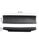 Axyaa Ceramic Sushi Plate Long Strip Plate Dim Sum Dish Molecular Cuisine Tableware
