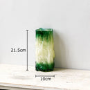Gradient Glass Vase Hydroponic Flower Pot by Axyaa
