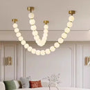 Axyaa Modern Pendant Light Chandelier LED Ceiling Lamp for Indoor Dining Room