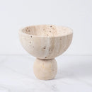 Axya Marble Fruit Plate Jewelry Tray for Home Decor and Flower Pots.