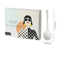Axyaa Macaroon Color Chopsticks Spoon Set - 5 Pairs Cute Kitchen Accessories