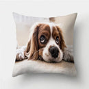 Cute Pug Bulldog Pillowcase for Living Room Decor - Axyaa Home Decor