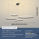 Axyaa Modern LED Pendant Lights, Chrome/Gold Plated, 85-265V, For Dining Room Living Room Kitchen