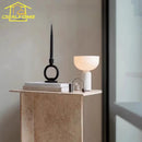 Axyaa Marble Table Lamp Touch Switch USB Charging Bedside Bedroom Studio Lighting
