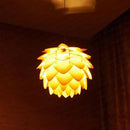 Nordic Wooden Pendant Light by Axyaa - Modern Bedroom & Restaurant Decor