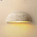 Axyaa Ancient Chinese Travertine LED Wall Light for Ambiant Lighting
