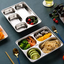 Axyaa Stainless Steel Kitchen Storage Tray for Organizing Utensils and Serving Dishes