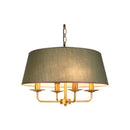 Nordic Retro Fabric Chandelier for Living Room by Axyaa