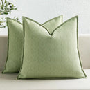 Axyaa Chenille Arrow Pillow Cover, Brown & Orange, Various Sizes