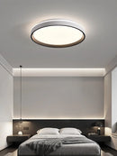 Axyaa LED Round Ceiling Lamp: Modern, Simple, & Stylish for Bedroom, Study, Balcony & Living Room