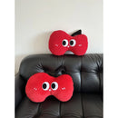 Axyaa Big Eyes Red Apples Pillows Sofas Plush Dolls - Christmas Birthdays Gifts