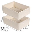 Axyaa Underwear Drawer Organizer Clothes Bra Socks Pants Storage Box for Wardrobe