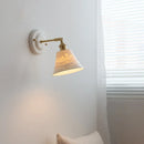 Axyaa Copper Ceramic LED Wall Lamp with Pull Chain Switch, Stair Living Room Decor