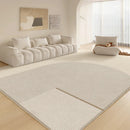 Axyaa Cream Style Carpet, Waterproof, Anti-Slip, Soft Rug