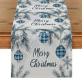 Festive Fir Snowflake Table Runner for Axyaa - Farmhouse & Wedding Decor