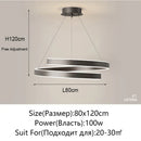 Axyaa Simple Black/White Chandelier for Living, Dining, & Kitchen Lighting