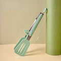 Axyaa Silicone Grilling Tong Stainless Steel BBQ Clip Kitchen Tool